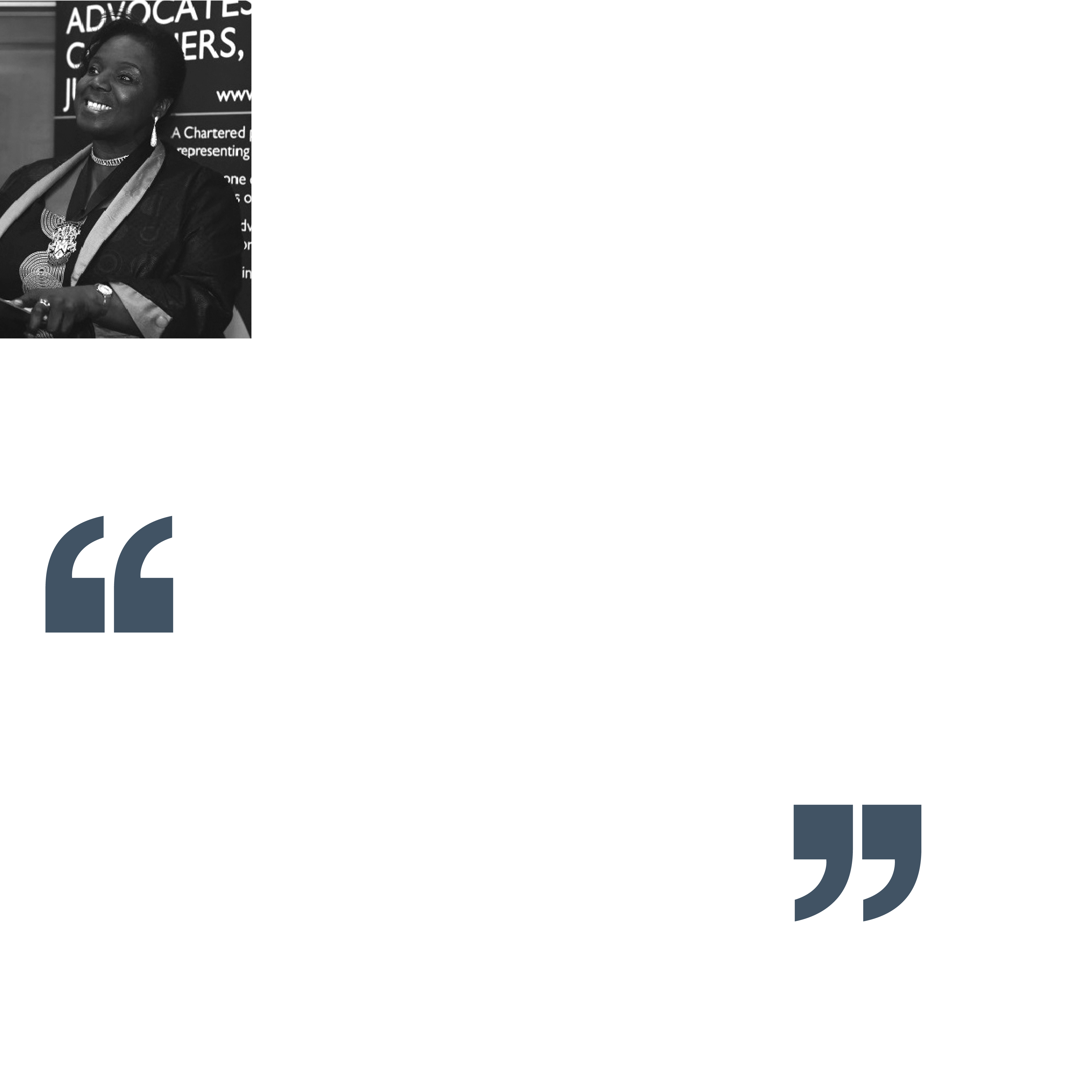 Quote from Millicent Grant, QC (Hon). "If you previously thought the law wasn't for you, I urge you to consider the CILEX Professional Qualification. It provides an accessible and affordable route to qualification that is open to all."